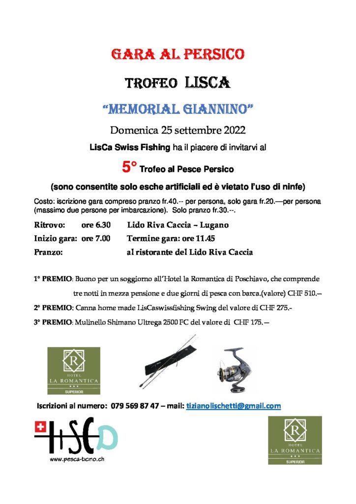 Gara al Persico Trofeo LisCa “Memorial Giannino”